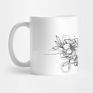 Floral Landscape Mug